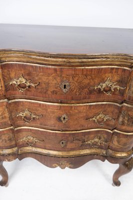 Rococo Walnut Chest of Drawers, 1780s-UY-1000689