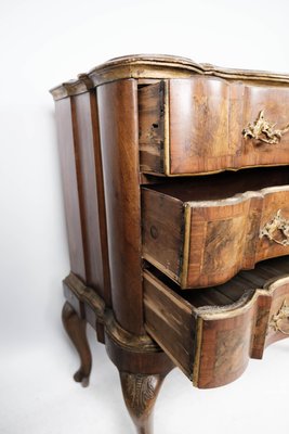 Rococo Walnut Chest of Drawers, 1780s-UY-1000689