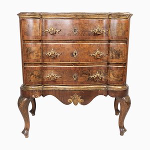 Rococo Walnut Chest of Drawers, 1780s-UY-1000689