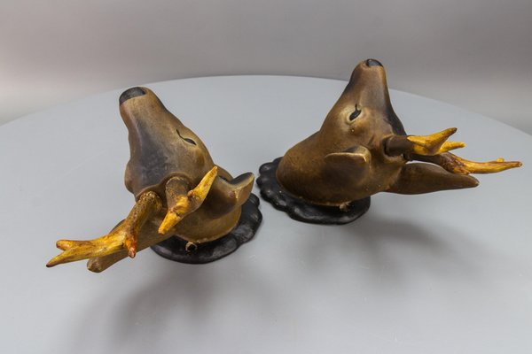 Roe Deer Made of Plaster, Germany, 1930s, Set of 2-KEG-1717717