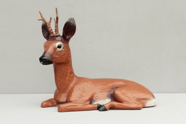 Roebuck in Ceramic by Heissner, 1950s-DUM-1742646