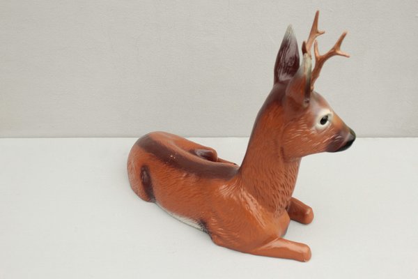 Roebuck in Ceramic by Heissner, 1950s-DUM-1742646