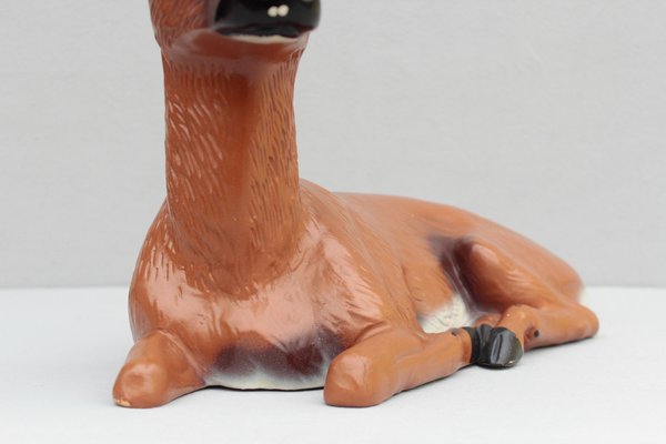 Roebuck in Ceramic by Heissner, 1950s-DUM-1742646