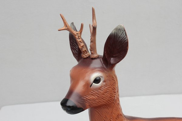 Roebuck in Ceramic by Heissner, 1950s-DUM-1742646