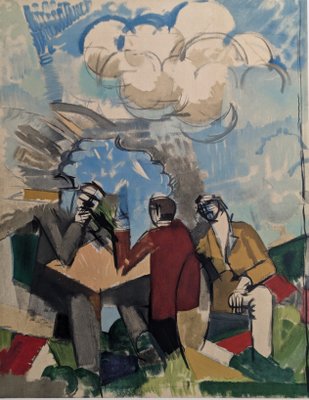 Roger de la Fresnaye, Conquest of the Air, Lithograph, 1968-NRC-2041330