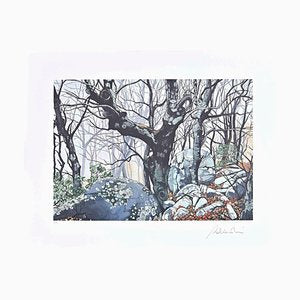 Rolandi (Maurizio Coccia), In the Forest, Original Screen Print, 1980s-ZCI-1758982