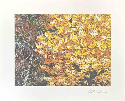 Rolandi (Maurizio Coccia), Landscapes of Autumn, Screen Print, 1980s-ZCI-2029523