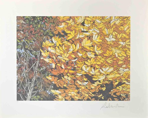 Rolandi (Maurizio Coccia), Landscapes of Autumn, Screen Print, 1980s-ZCI-1781614