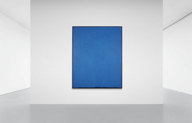 Rolf Hans, Large Blue Monochrome Painting-QFT-1427988