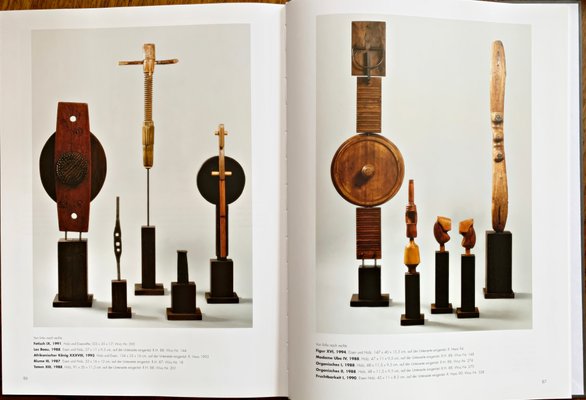 Rolf Hans, Large Totem VIII, 1992, Wooden Sculpture, Poetry of Things-QFT-985271