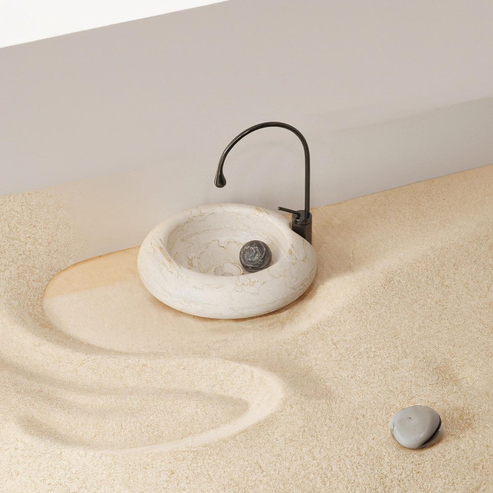 Roll Ball Sink by Marmi Serafini