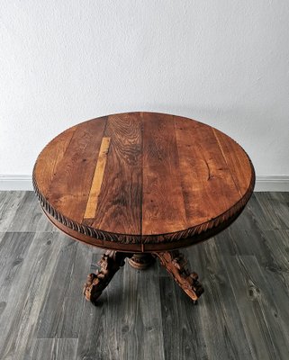 Rollable Dining Table, Germany, 1890s-FW-1770363