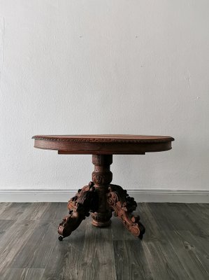 Rollable Dining Table, Germany, 1890s-FW-1770363