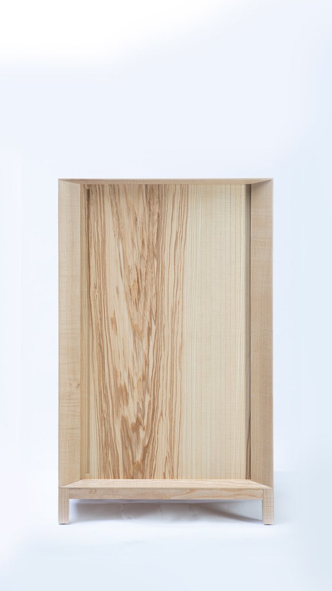 Rolleta Cabinet 100 with Tambour Door by Futuro Studio