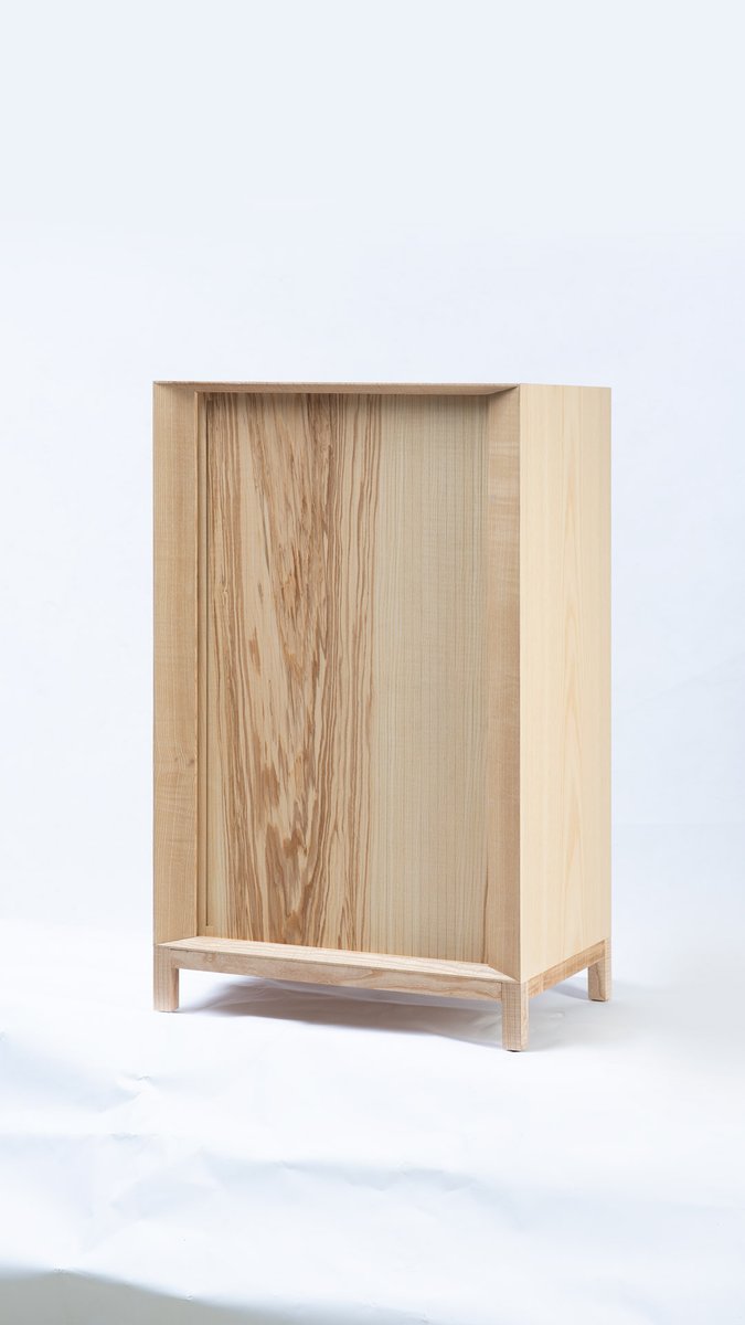 Rolleta Cabinet 100 with Tambour Door by Futuro Studio