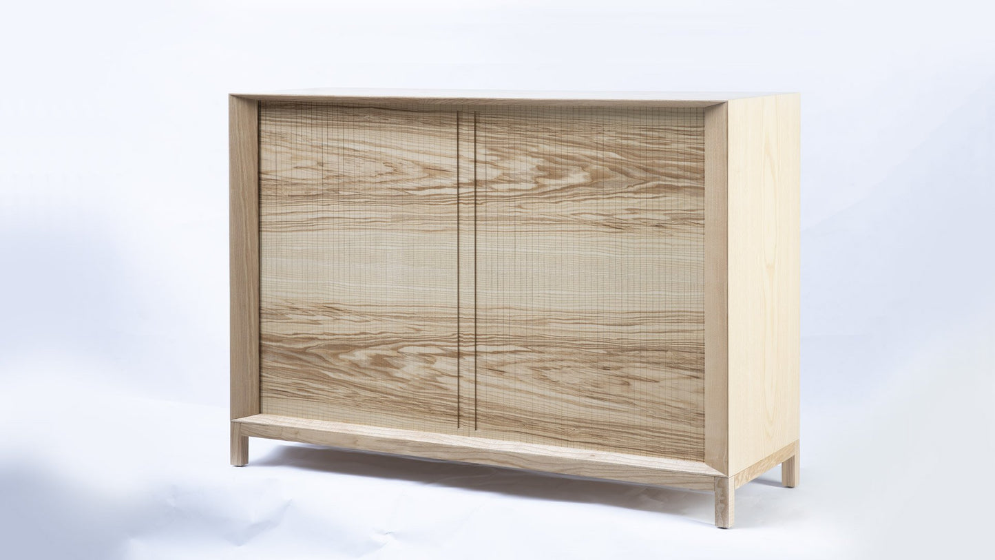 Rolleta Cabinet 86 with Tambour Door by Futuro Studio