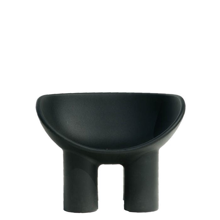 Roly Poly Armchair by Driade #Eco Black Polyethilene