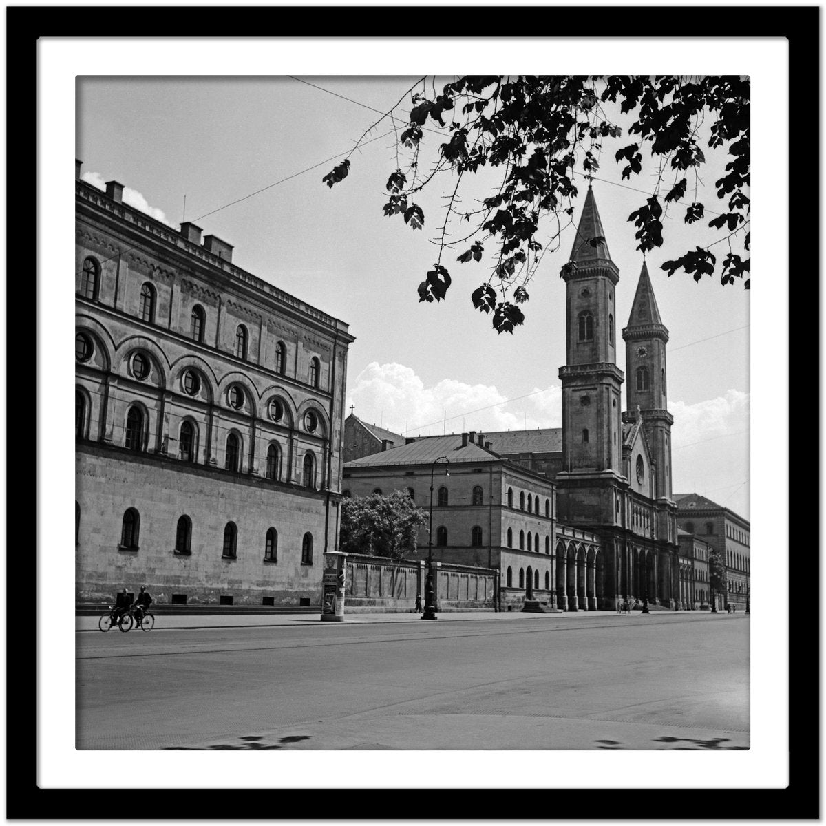 Roman Catholic St. Ludwig's Church at Munich, Germany, 1937