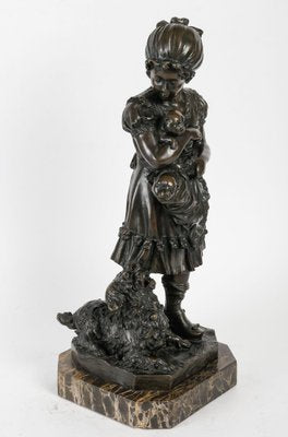 Romantic Artist, Figurative Sculpture, 20th Century, Bronze-WFS-1817081