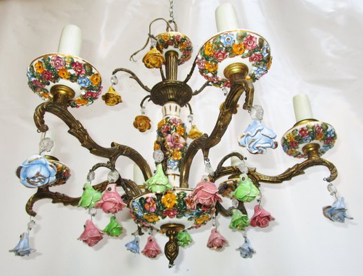 Romantic Chandelier from Manises-ZVO-1054419