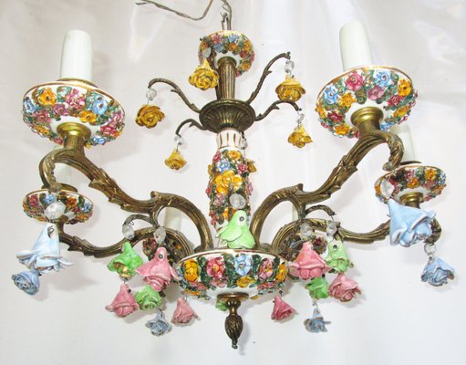 Romantic Chandelier from Manises-ZVO-1054419