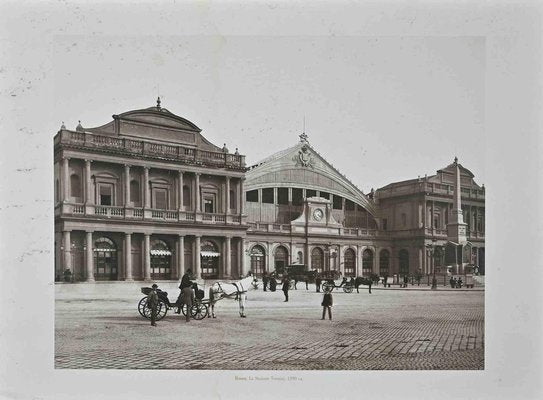 Rome, Termini Station, Vintage Photo, 1890s-ZCI-1164451