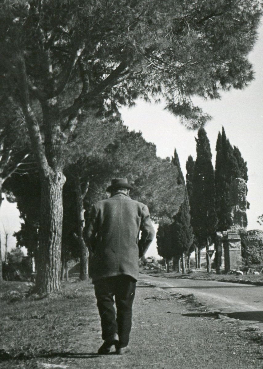 Rome Via Appia, 1954