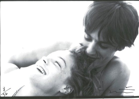 Romy and Delon 2 Photograph by Bert Stern, 2011-KHH-595484