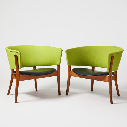 Rondell Armchairs by Erik Wørts for IKEA, 1960, Set of 2