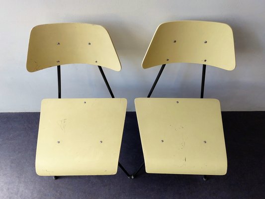 Room 56 Chairs and Side Table by Rob Parry for Dico, the Netherlands, 1950s, Set of 3-NV-1357740