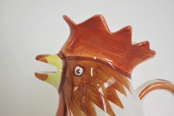 Rooster-Shaped Jug from Bassano, 1970s-KNM-935981