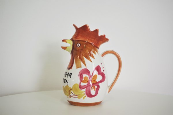 Rooster-Shaped Jug from Bassano, 1970s-KNM-935981