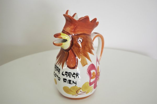 Rooster-Shaped Jug from Bassano, 1970s-KNM-935981