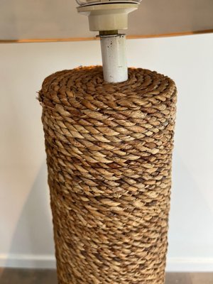 Rope Floor Lamp in the style of Audoux Minet, 1950s-BA-1622476