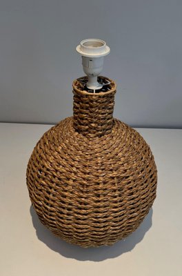 Rope Lamp in the style of Audoux Minet, 1970s-BA-1622471