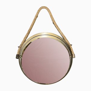 Rope Mirror attributed to Adrien Audoux & Frida Minet, 1960s-EK-1749039