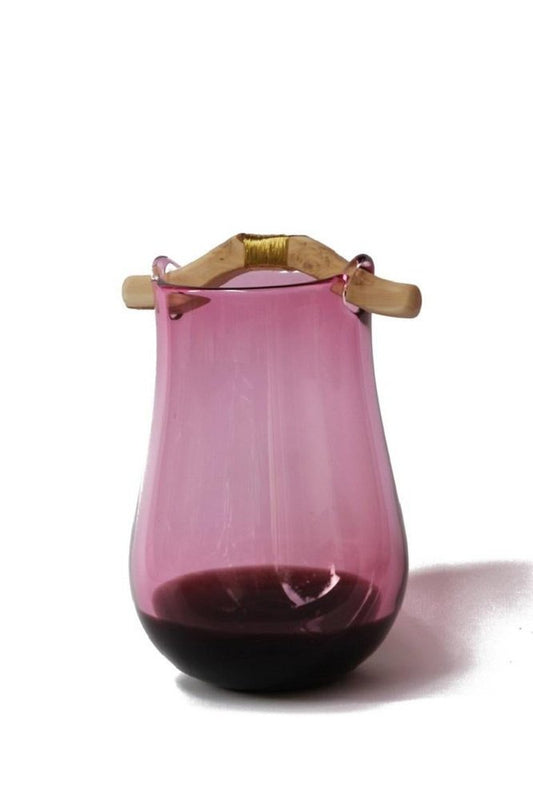 Rose and Topaz Heiki Vase by Pia Wüstenberg