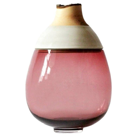 Rose and White Paradise Lilith Stacking Vase by Pia Wüstenberg