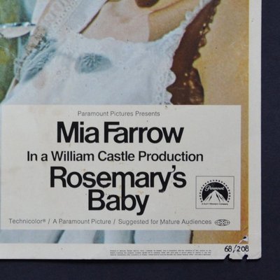 Rosemary's Baby Vintage American Lobby Card of the Movie, USA, 1968-DYV-701261