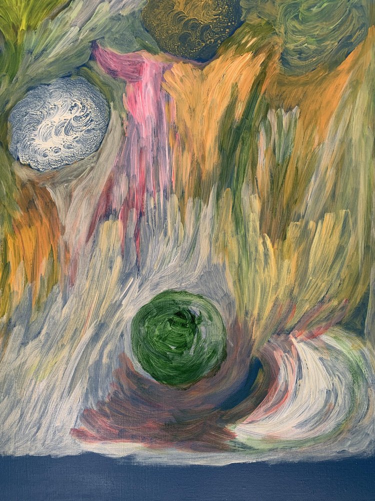 Rosetta Vercellotti, Desiderio di Espansione, 2021, Acrylic on Canvas