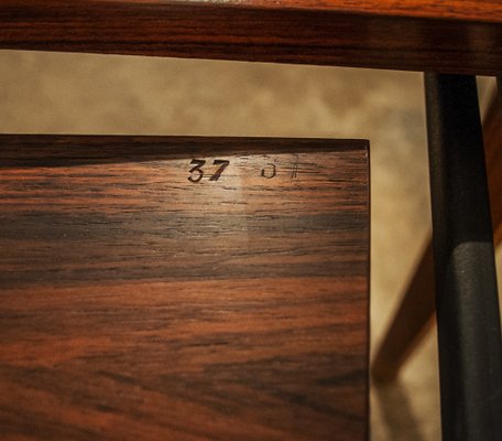 Rosewood and Walnut Dining Table, 1960s-VCV-552819