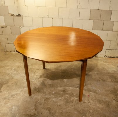 Rosewood and Walnut Dining Table, 1960s-VCV-552819