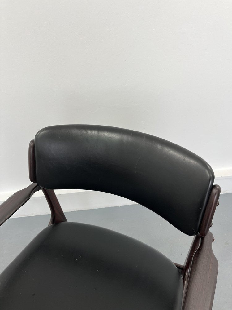 Rosewood Armchair by Erik Buch for O.D. Møbler, 1960s