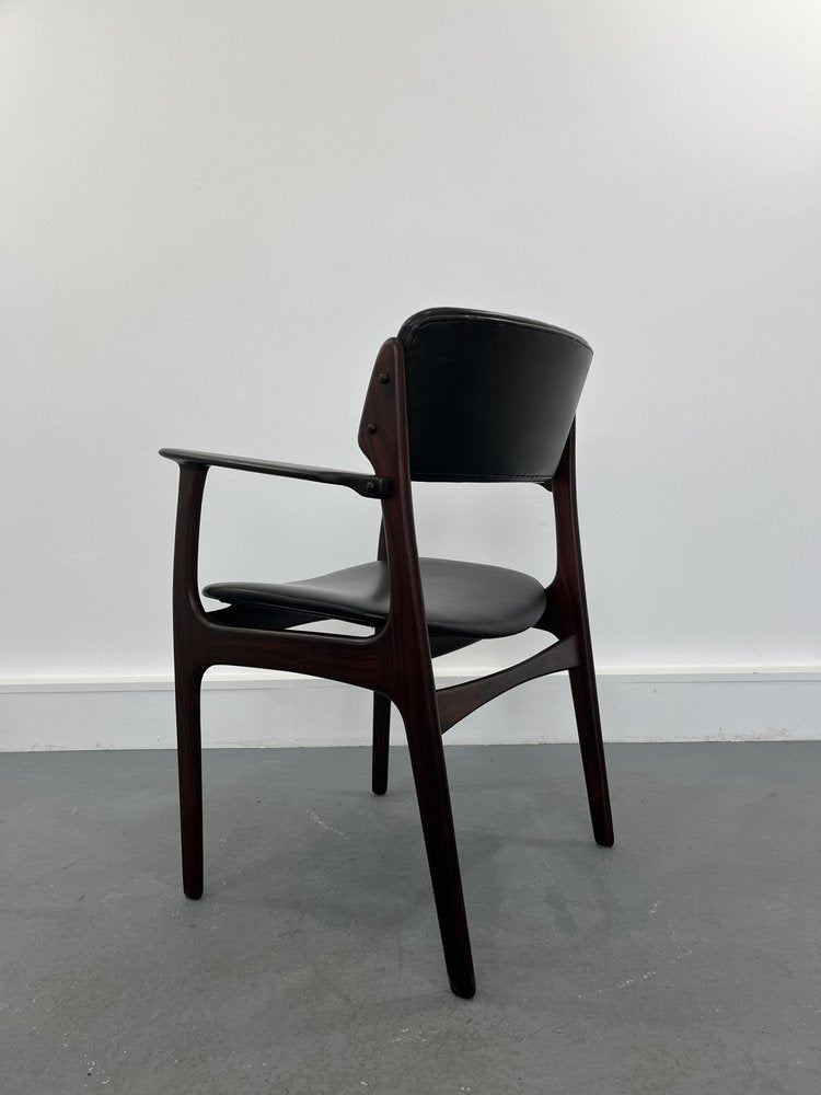 Rosewood Armchair by Erik Buch for O.D. Møbler, 1960s