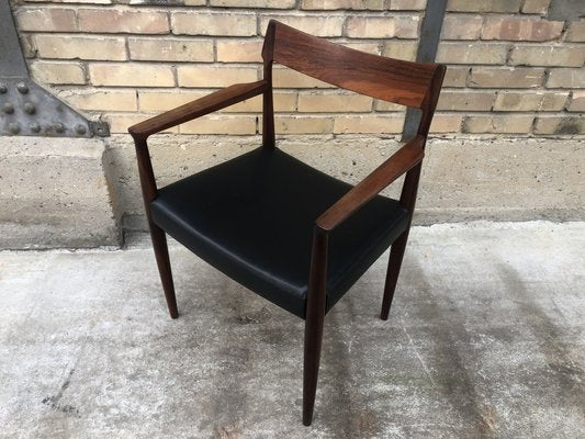 Rosewood Armchair by Erling Torvits for Soro Stolfabriks, Denmark, 1960s-EXJ-1813687