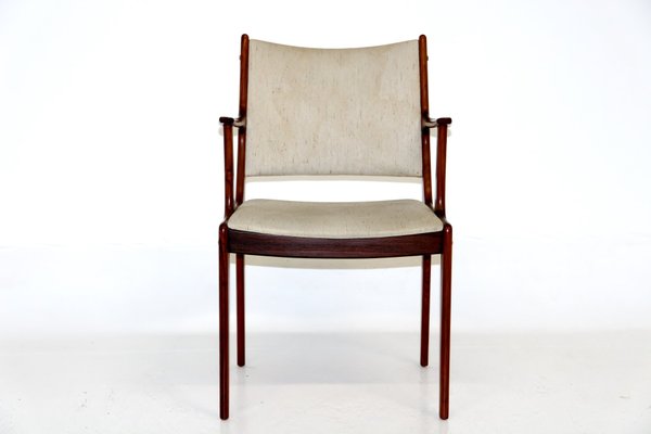 Rosewood Armchair by Johannes Andersen for Uldum Møbelfabrik, Denmark, 1960s-GEK-1350573