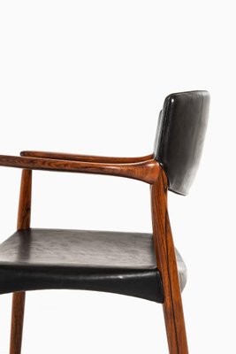 Rosewood Armchairs by Aksel Bender Madsen & Ejner Larsen for Willy Beck, 1952, Set of 2-SC-753381