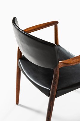 Rosewood Armchairs by Aksel Bender Madsen & Ejner Larsen for Willy Beck, 1952, Set of 2-SC-753381