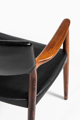 Rosewood Armchairs by Aksel Bender Madsen & Ejner Larsen for Willy Beck, 1952, Set of 2-SC-753381