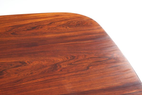 Rosewood & Beech Dining Table, 1960s-HZO-596221